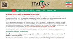 Desktop Screenshot of italiangen.org